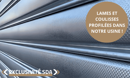 lames relief rideaux metalliques sda