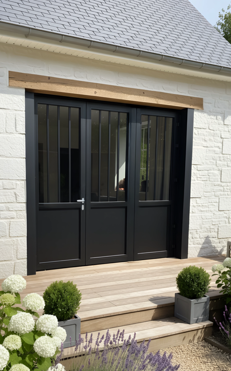 Porte battante loft SDA